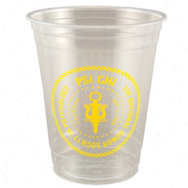 12 Oz Soft Sided Clear Cup