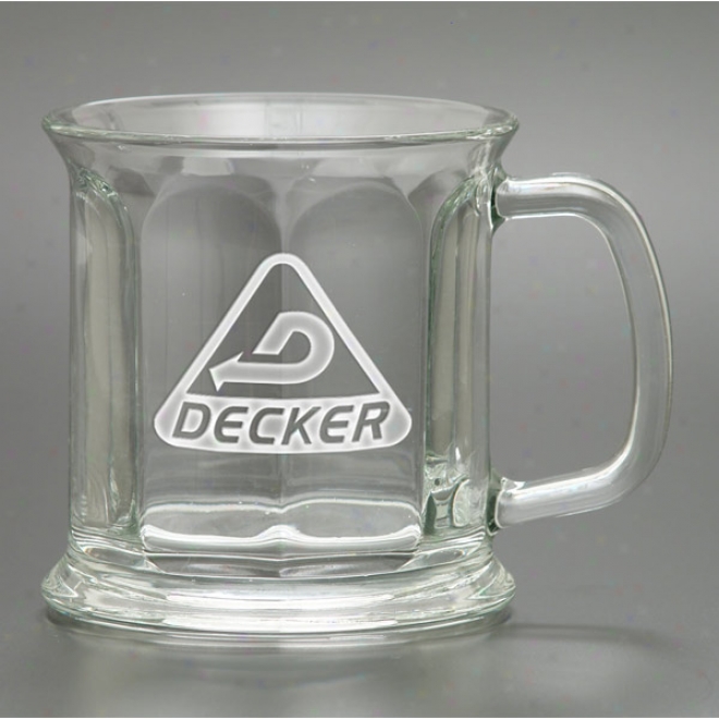 13 Oz. Deep Etched Clear Optic Presidential Mug