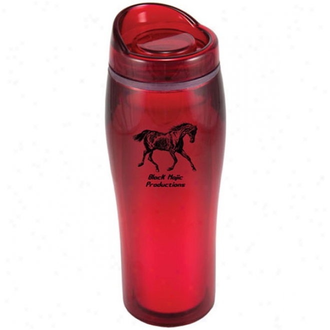 14 Oz Acrylic Travel Mug Tumlber With Chrome Liner