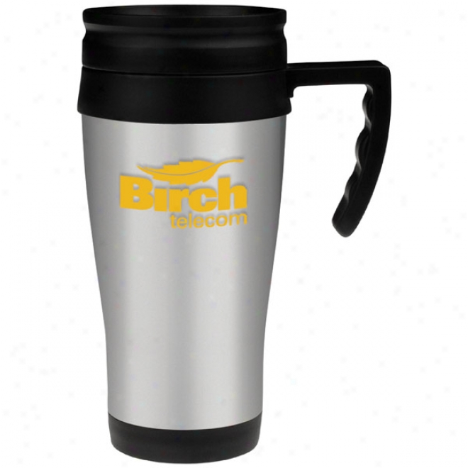 14 Oz. Steel City Travel Mug