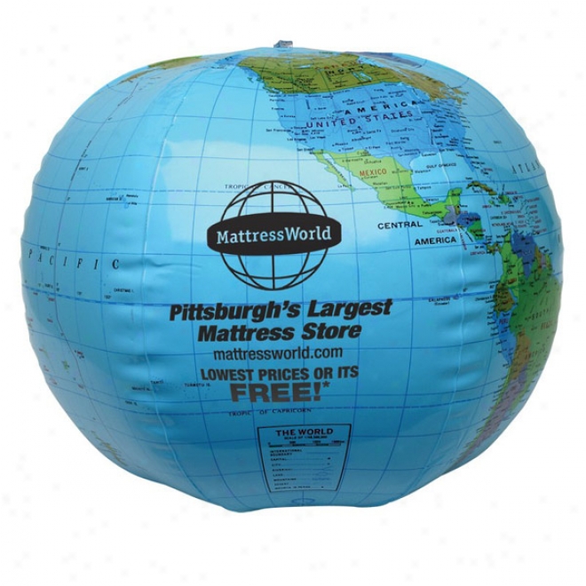 14" Global Beach Ball