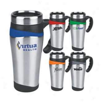 16 Oz. Color Touch Stainless Mug Us Design Patent Pending