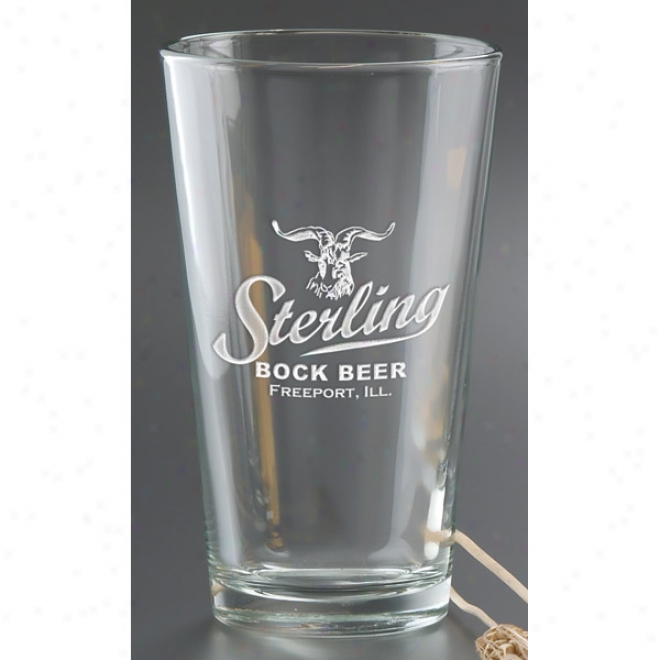 16 Oz. Deep Etched Mixing Glass