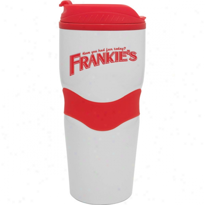 16 Oz Red Wave Tumbler