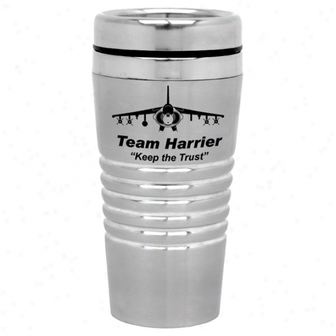 16 Oz. Case-harden City Stainless Steel Tumbler