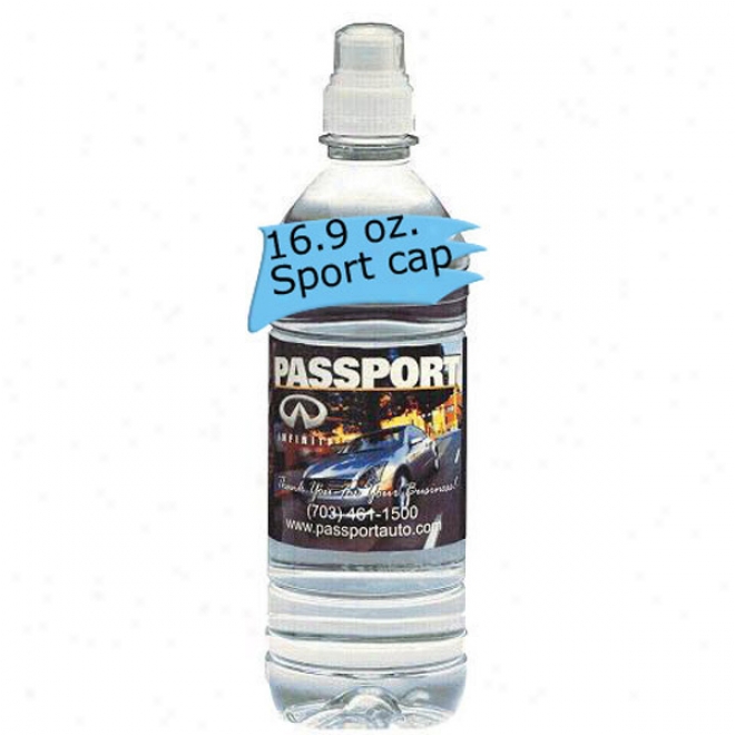 16.9 Oz. - Bottled 100% Spring Water With Sport Cap