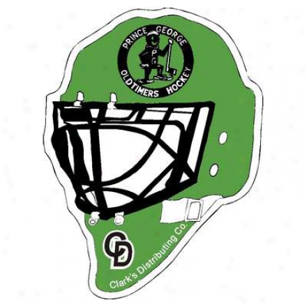 17.5" X 13" Hockey Helmet And Revel