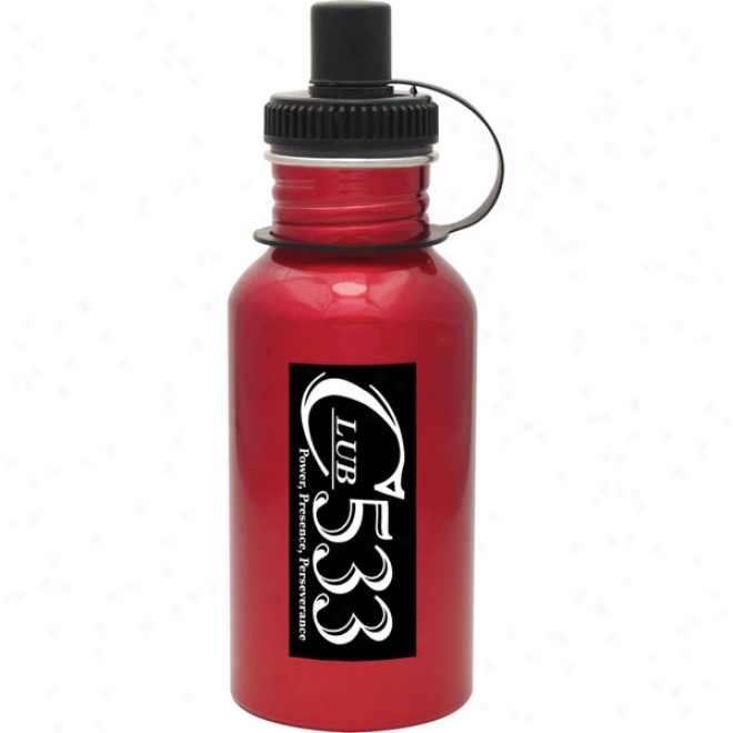 19 Oz Bpa Free Red Aluminum Oasis Bottle