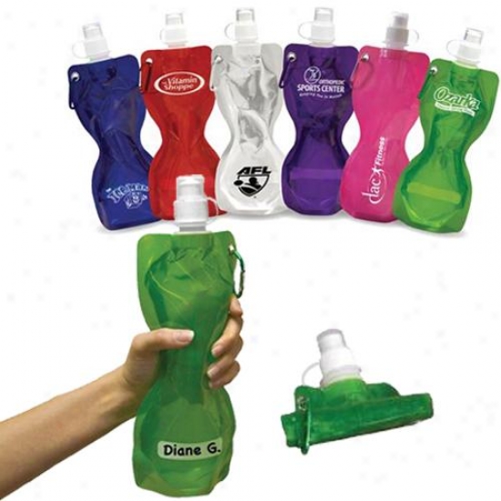 19 Oz. Fold-flat Reusable Sport Botgle