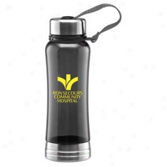 19 Oz. Smoke Steel City Bpa Liberate Bottle