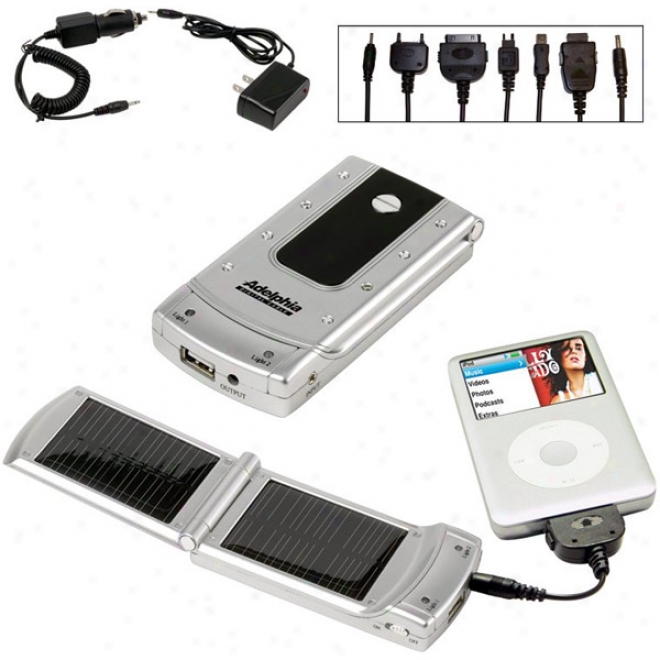 2 Bank Solar Charger