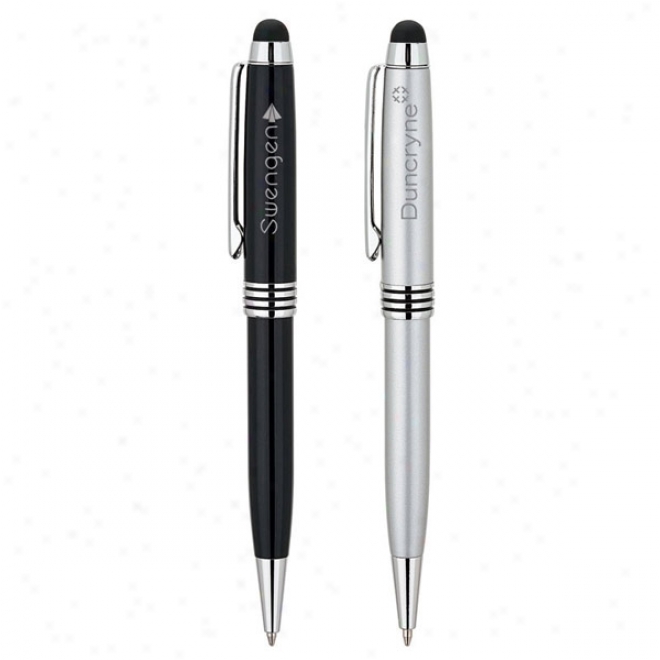 2 In 1 Ballpoint Pen & Stylus