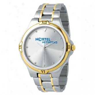 2-tone - Ladies' Watch Witb Shock Proof Stainless Steel Braceelt Band