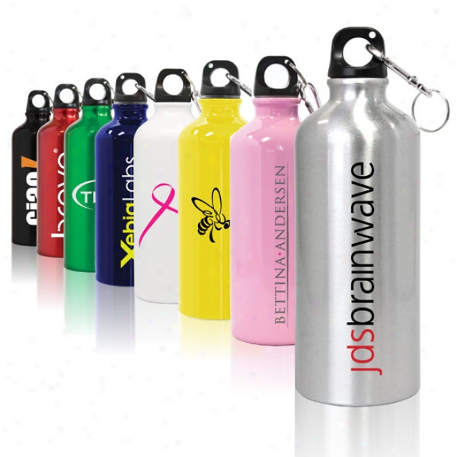 20 Oz Aluminum Sports Water Bottle