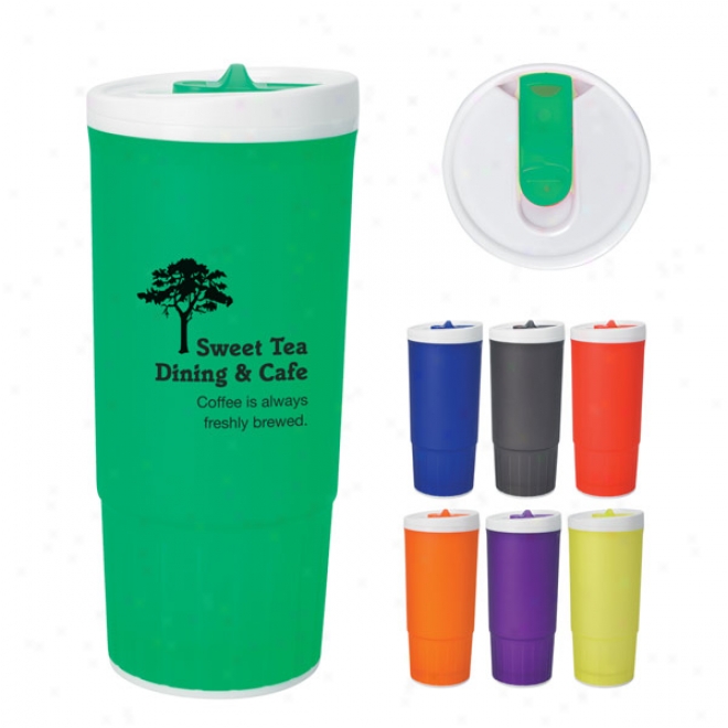 20 Oz. Double Wall Plastid Tumbler