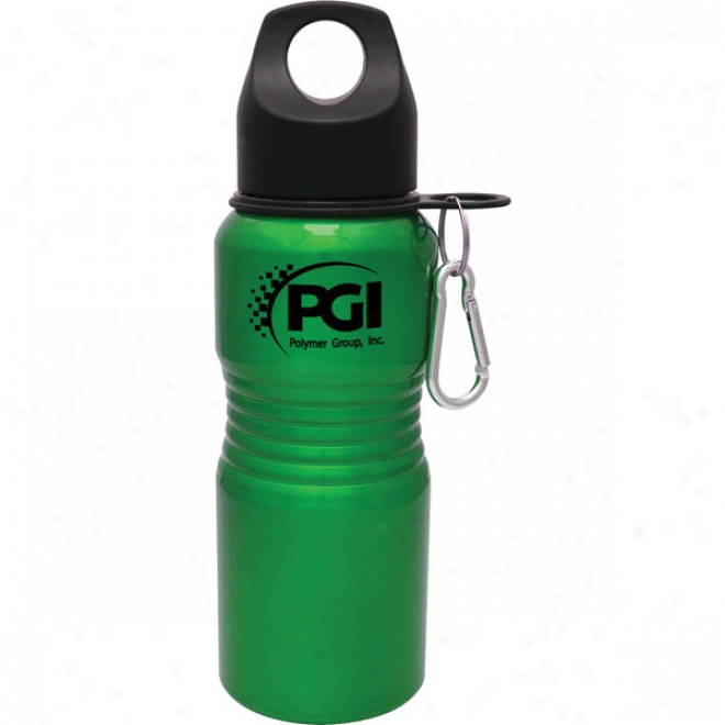 20 Oz. Green Aluminum Zuma Collection Bottle