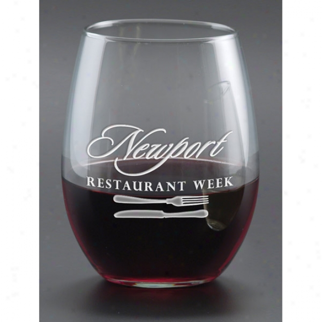 21 Oz. Stemless White Wine Glass