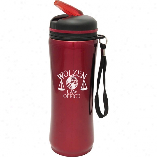 25 Oz. Red Bpa Free Nrwport Collection Bottle