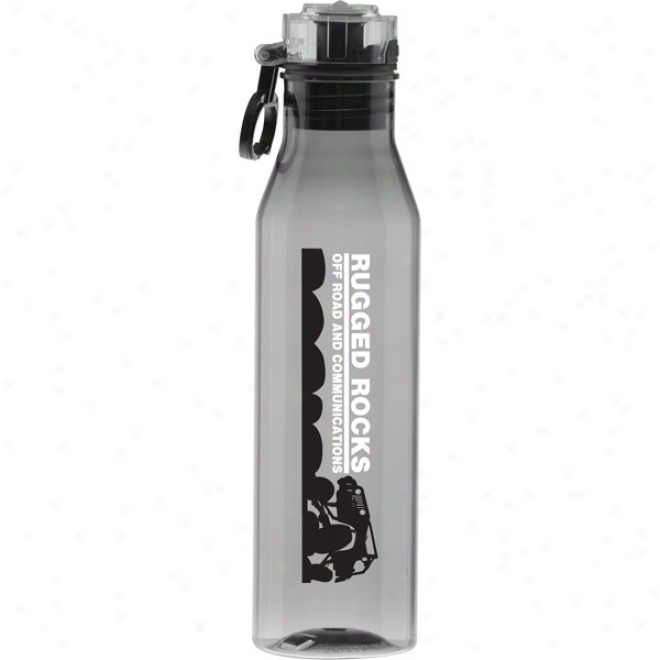 27 Oz Tritan Smoke Flip N Sip Waterbottle