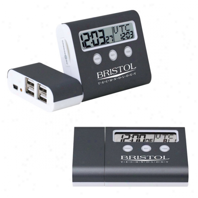 4 Por Usb Hub   Planet Time Clock