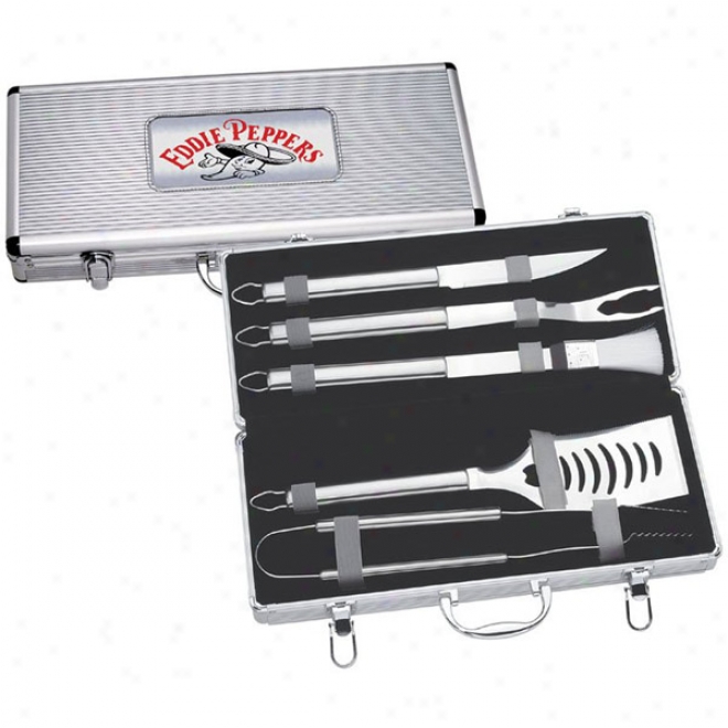 5 Pc. Deluxe Bbq Set