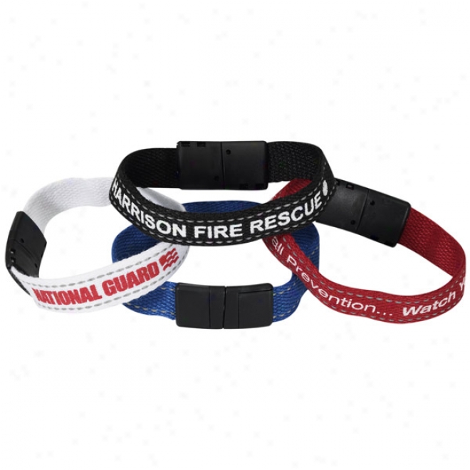 5/8" Reflective Material Wristband