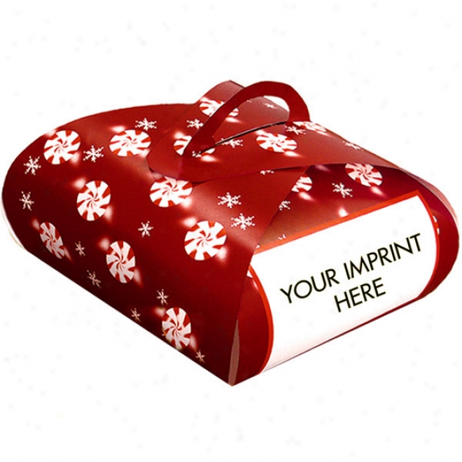 6 3/4" X 6 3/4" - Domed Holiday Gift Box