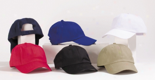 6-panel Unstructured Twill Cap