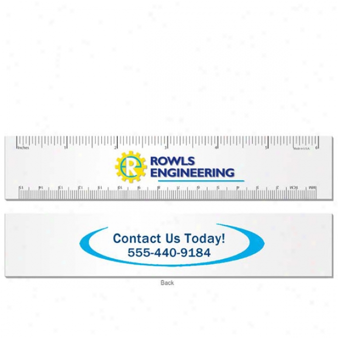 6" Ruler