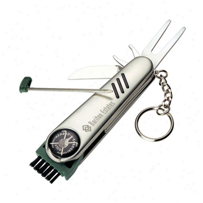  7Function Stainless Golf Tool