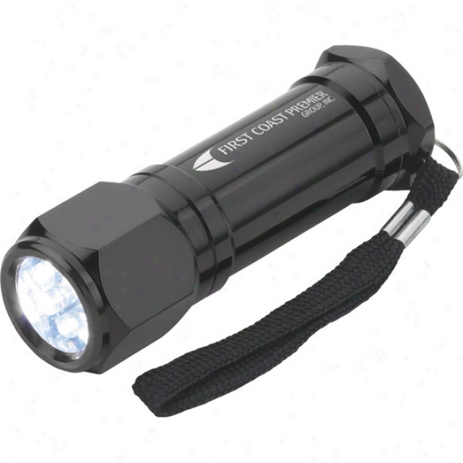 8 Led Aluminum Flashlight