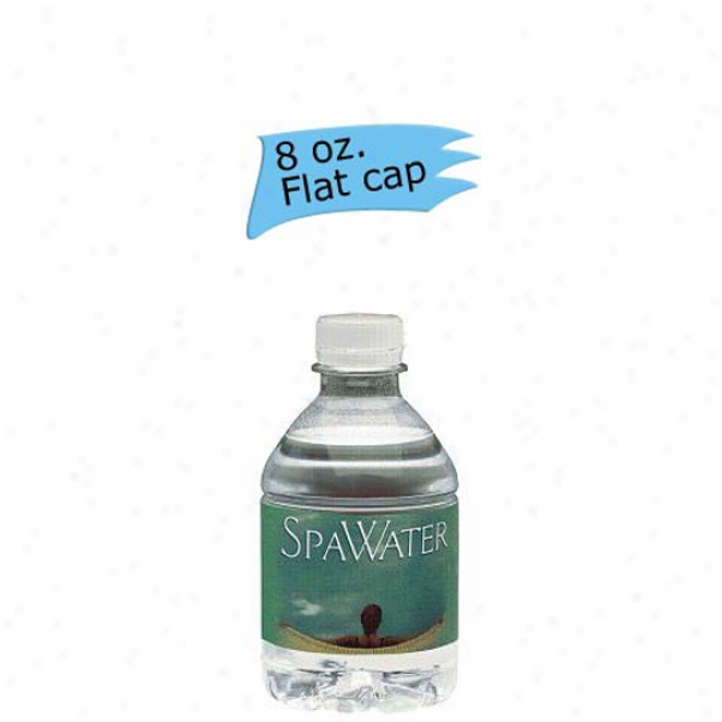 8 Oz. - Bottled 100% Leap Water With Flat Cap