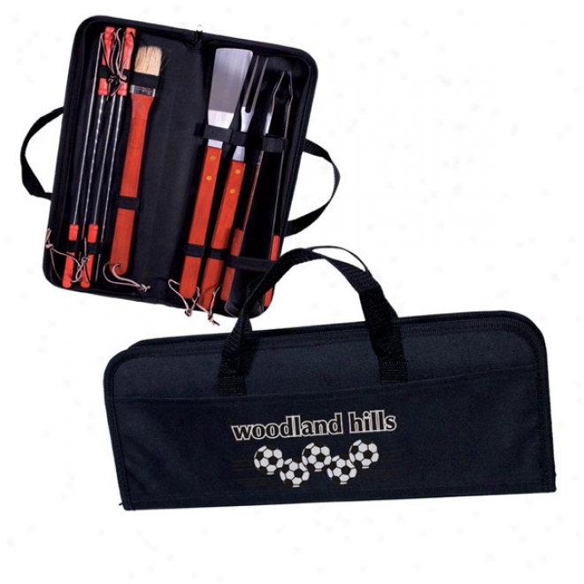 8 Pc Bbq Set