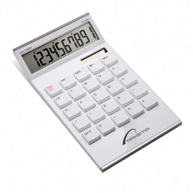 A New 10-diyit Desk Calculator Woth A Senee Ofhigh Fashion Design, Easy-to-press Keys Give You A Smooth Typing Feel