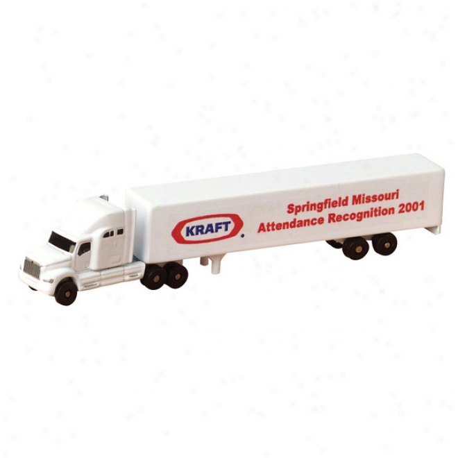 All Die Cast Usual Seleper With Trailer (1:256 Scale)