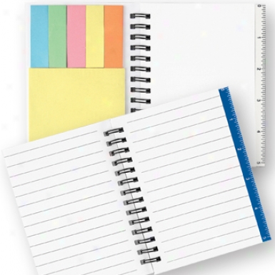 All-in-one - Mini Notebook With Bright Translucent Color Cover