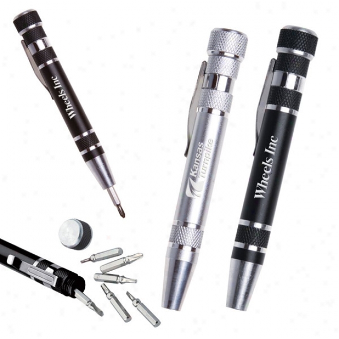 Aluminum Pen-style Tool Kit