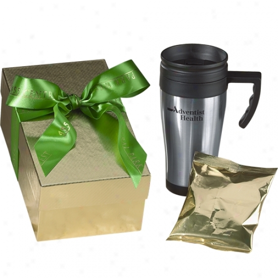 Applause Gift Boxed Travel Mug W/ Coffee