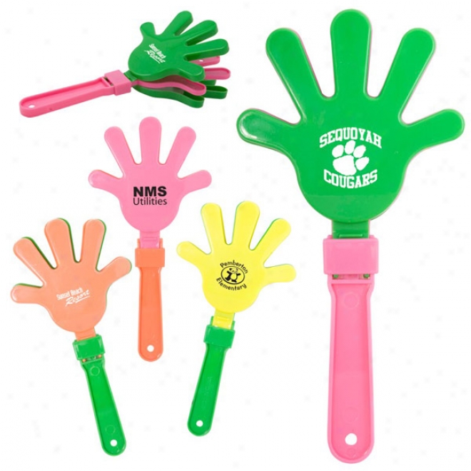 Assorfed Neon Color Hand Clappers