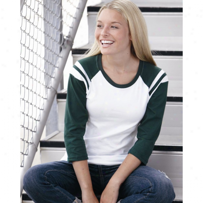 Augusta Sportswear - Juniors'  3/4  Legact T-shirt