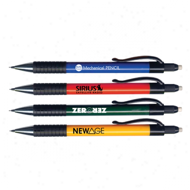 Auto Feed Rubber Grip Mechanical Pencil