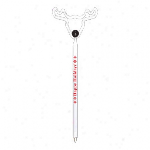 Baby Bends - Riendeer - Transparent Pen With Special Bent Mould And A Clear Breathe-through Safety Cap