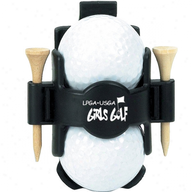 Ball Buddy - Clip That Holds Two Golf Balls And Two Tees