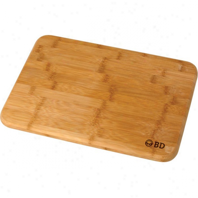 Bamboo Cutting Board W/rubber Grips (m)