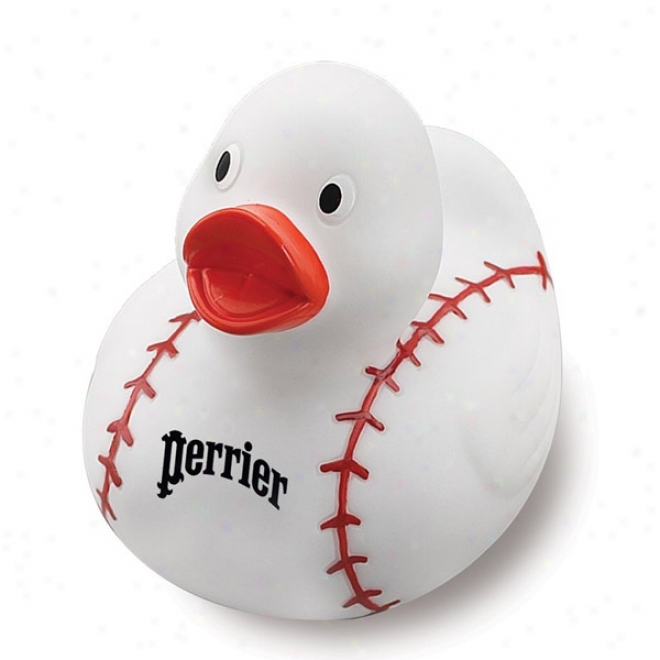 Baseball Rubber Duck