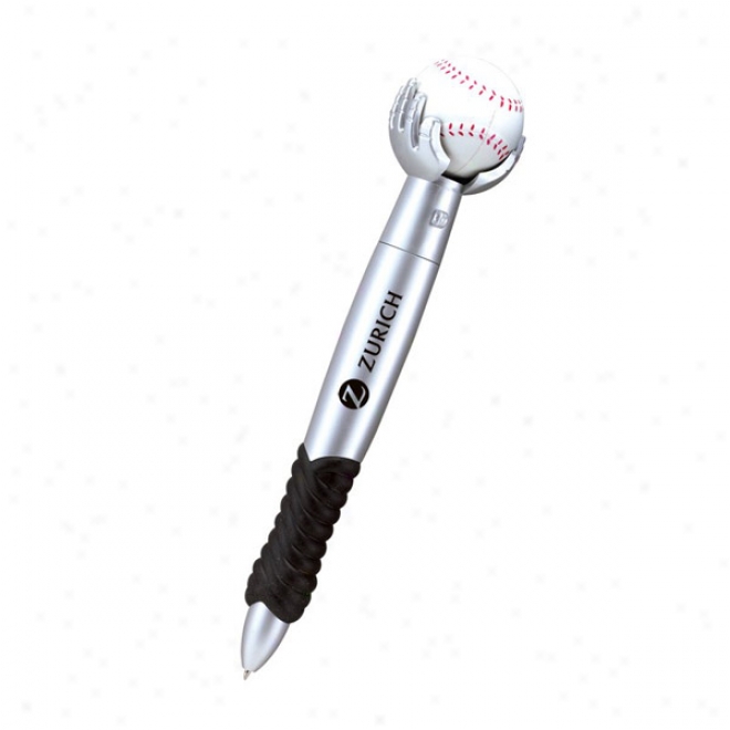 Baseball Twist Pen