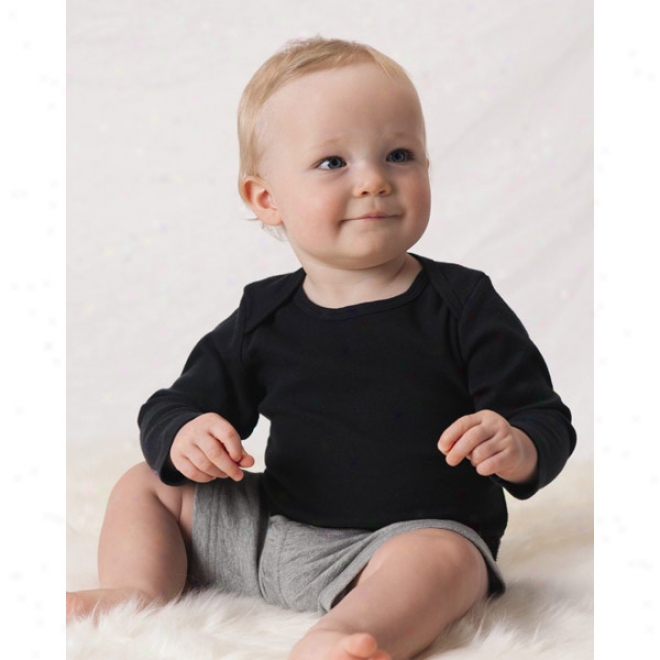 Bella Baby Long Sleeve Infant Lap Shoulder T-shirt