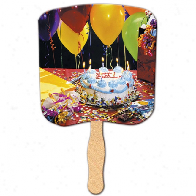 Birthday - Special Occasion Poster Conclave Fan With A Liquid Laminate High Gloss Finish