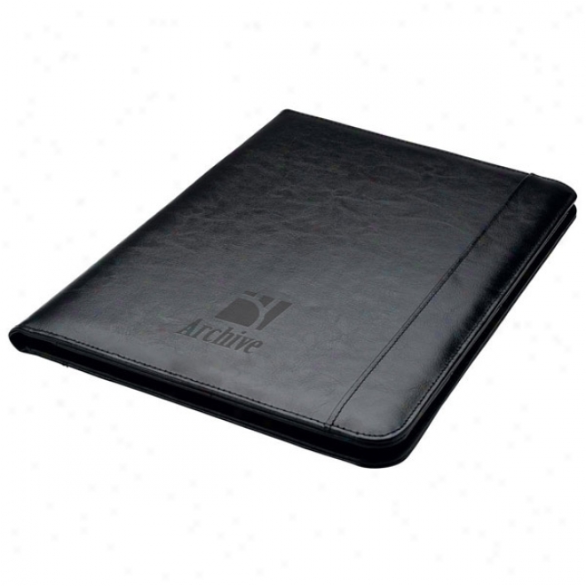 Bonded Leather Letter Size Folio