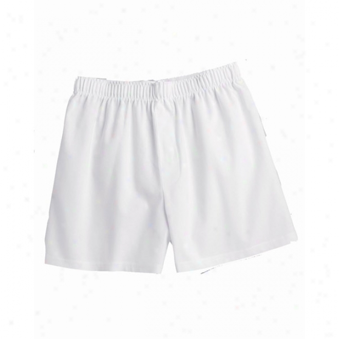 Boxercraft White Cotton Boxer